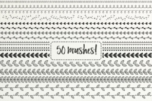 50 Hand Drawn Brushes, Part 2 - AI: A Creative Tool for Adobe Illustrator Users