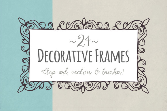 Decorative Frames Set: A Strategic Design Tool for Creatives and Professionals