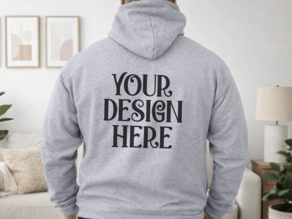 Gildan 18500 Sport Grey Mens Hoodie Mock