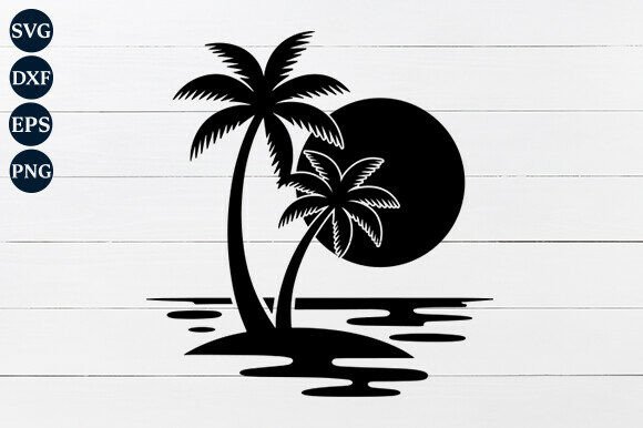 Palm Trees SVG: A Versatile Design for Creative Projects