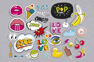 POP ART Collection Graphical Elements