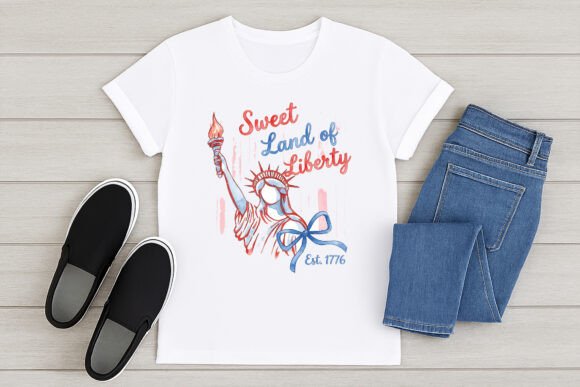 Sweet Land of Liberty 4th July PNG: A Strategic Asset for Patriotic Branding and Creative Expression