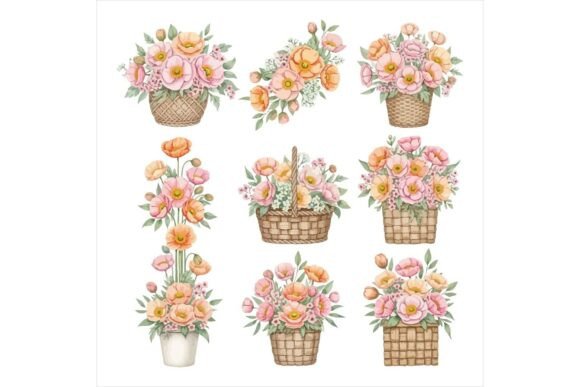 Vibrant Floral Crafts Bundle Freebie