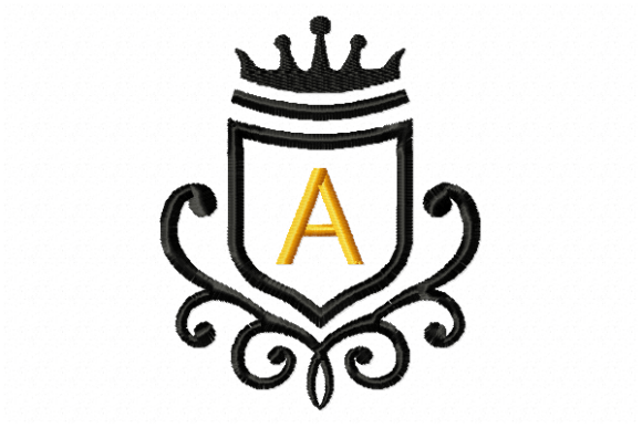 Vintage Royal Letter A